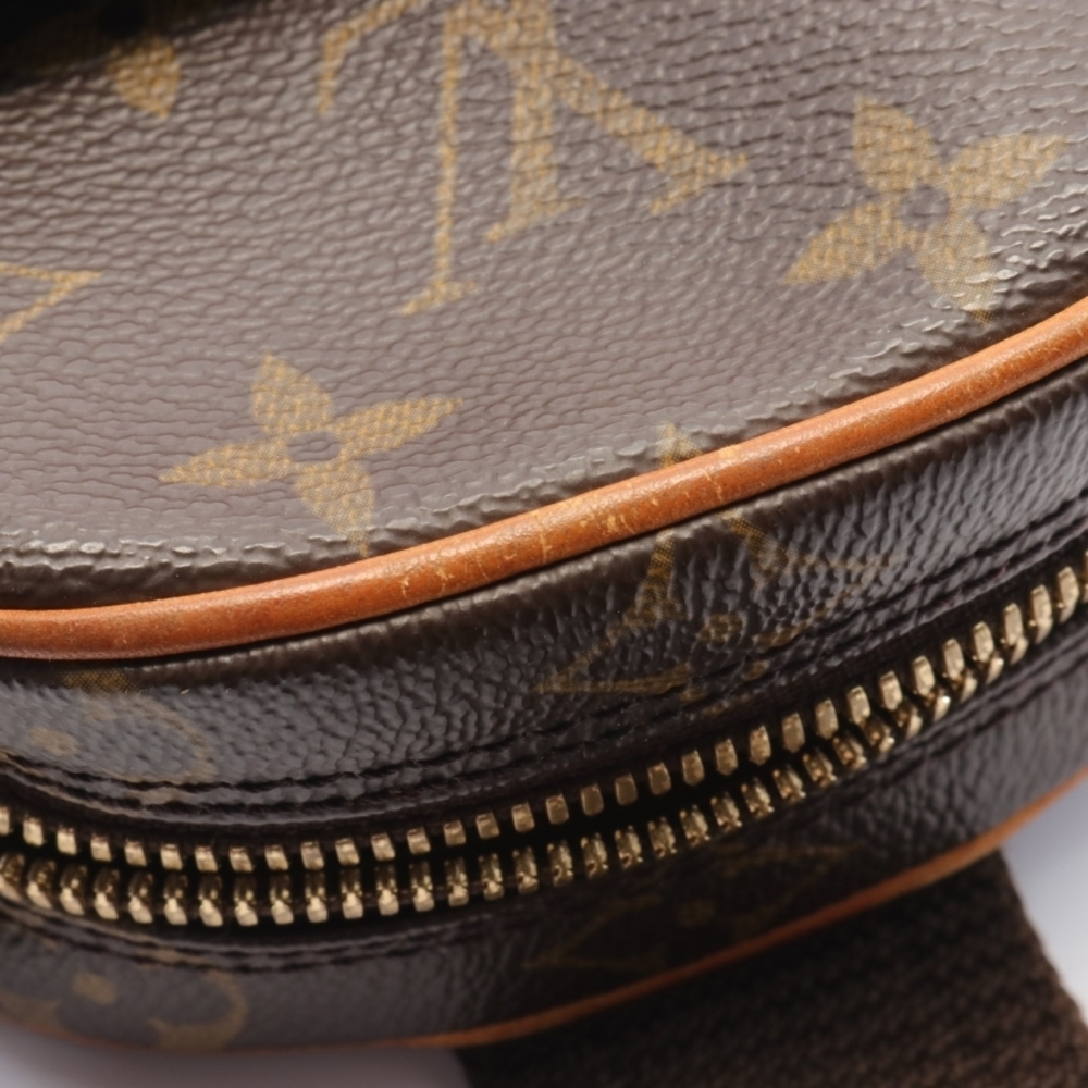 Louis Vuitton Pochette Ganju Monogram Body Bag Brown - Picture 6 of 6